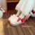 White+red (Santa Claus wrap Heel)
